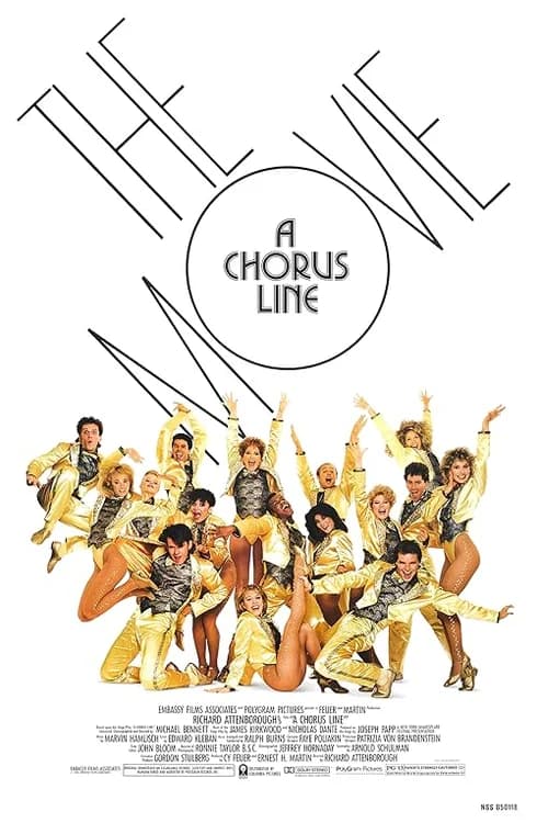 A Chorus Line film posteri
