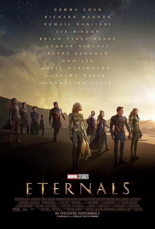 Eternals film posteri