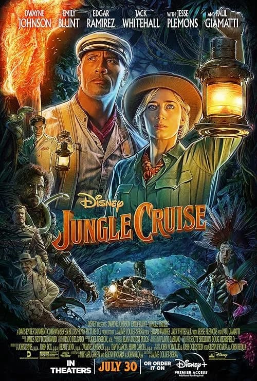 Jungle Cruise film posteri