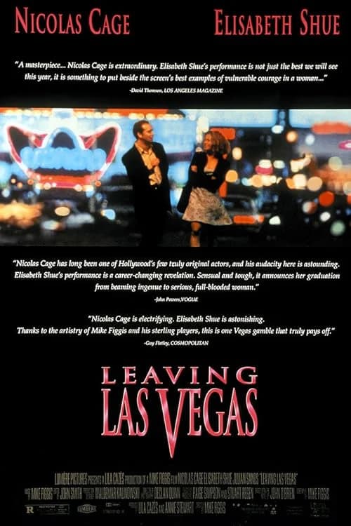 Leaving Las Vegas film posteri