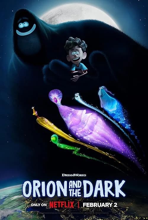 Orion and the Dark film posteri