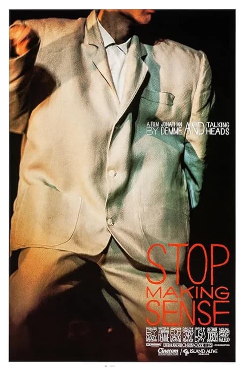 Stop Making Sense film posteri