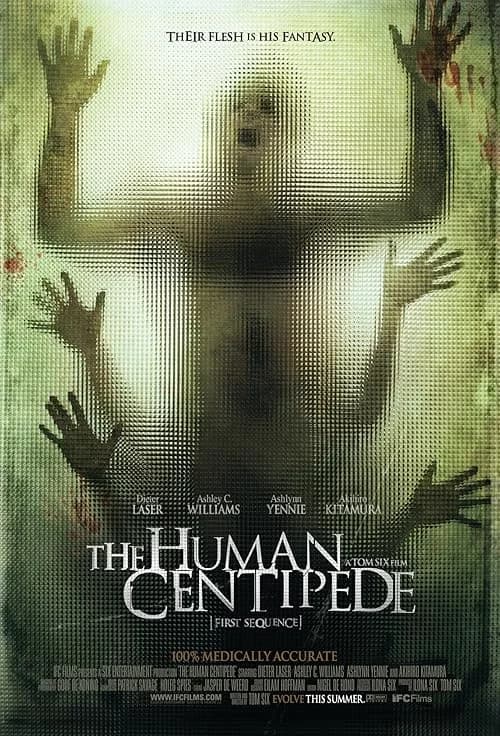 The Human Centipede (First Sequence) film posteri