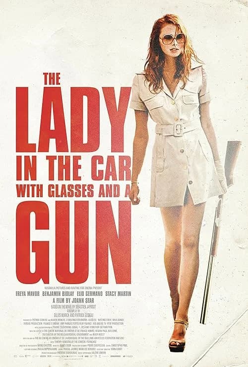 The Lady in the Car with Glasses and a Gun film posteri